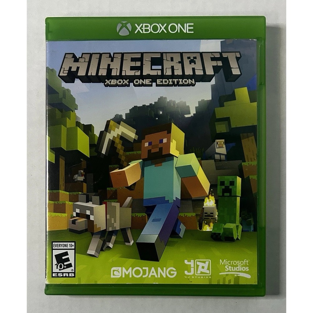 Minecraft Xbox One Edition Microsoft Mojang Sandbox Game Physical Disc